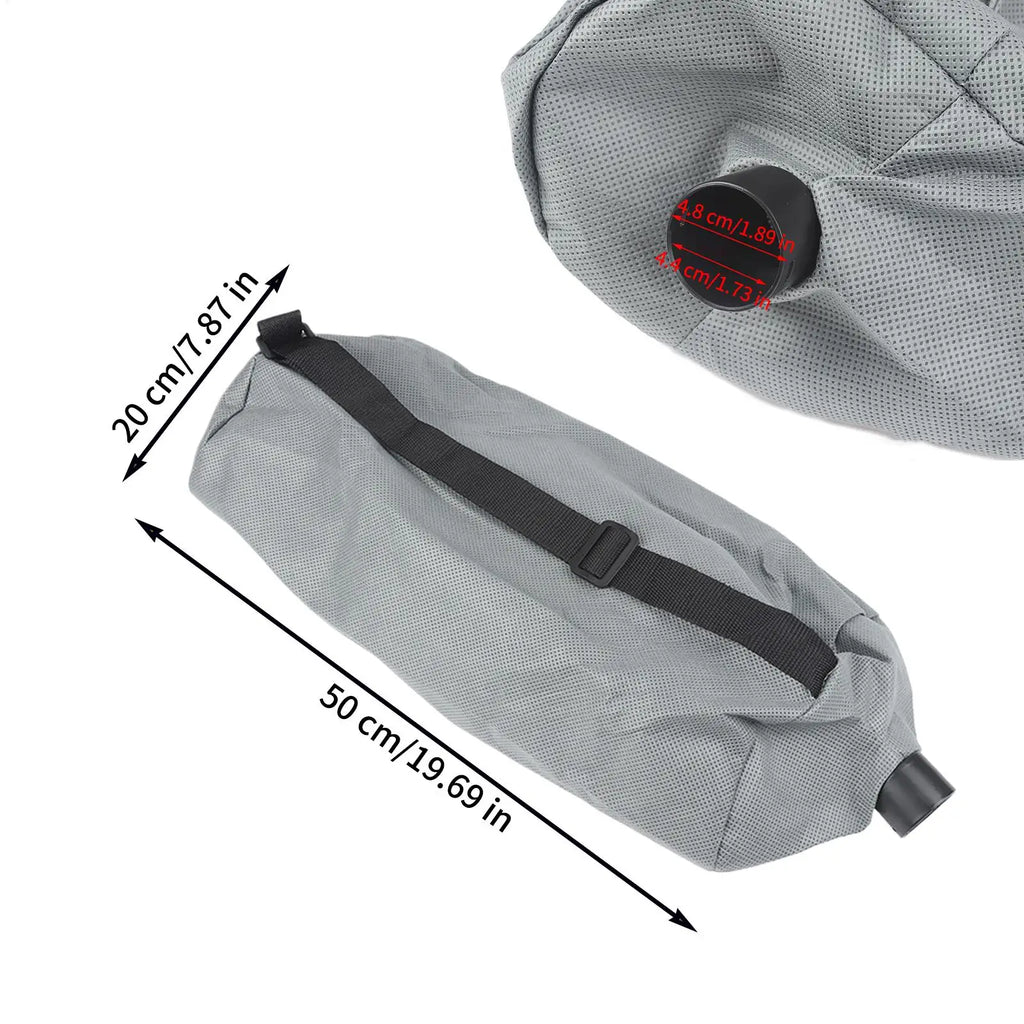 Dust Bag for Miter Saw Replacement Part Drywall Sander Dust Collection Bag for Home Renovation Construction Site Workshop Qme