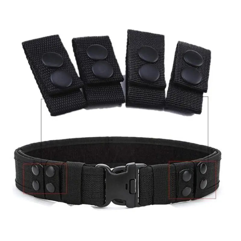Multi Functional Tactical Belt Double Nylon Buckle Portable Belts Qme