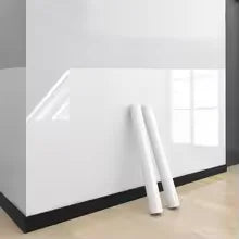 Kitchen Wall Static Wallpaper 45cm Oil-Proof Transparent Removable Contact Protection Film Living Room Bedroom Wall Sticker Qme 1 45cmX1m