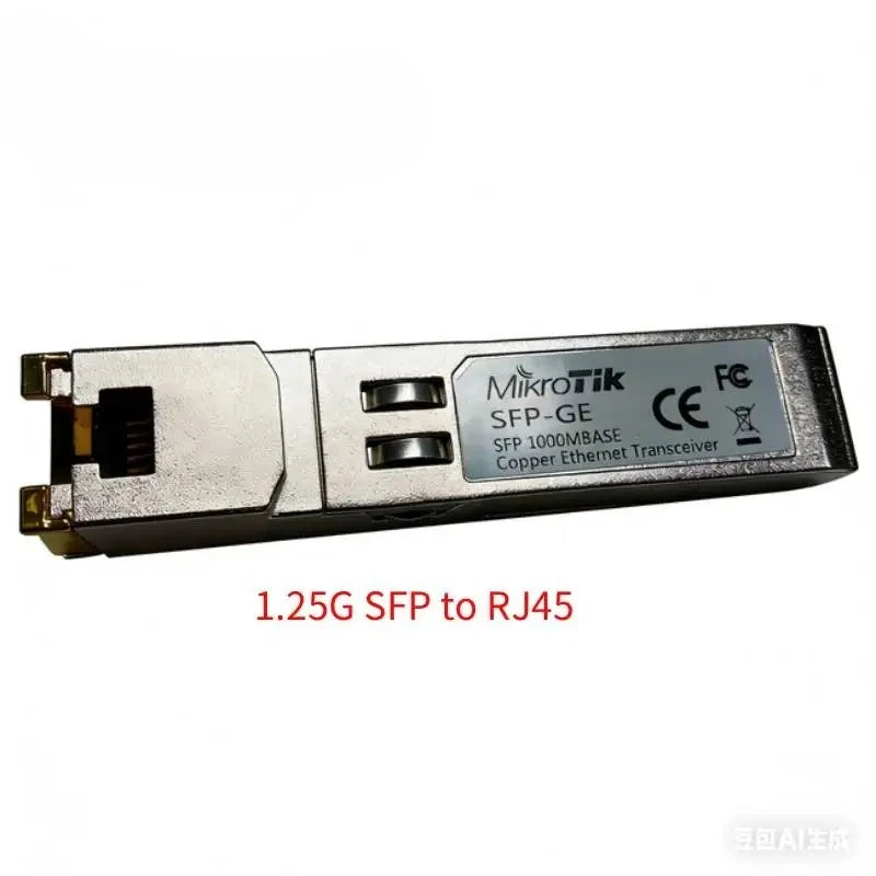 1PCS Gigabit RJ45 Ethernet Media Converter SFP-GE-T GLC-T Optical to Electrical Module for Juniper Qme