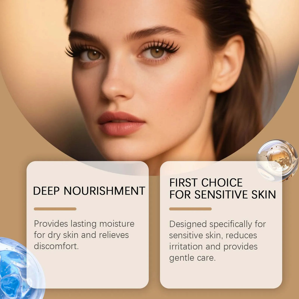 Beef Tallow Honey Balm Deep Hydrating Soft Smooth Skin Damage Care Tighten Fine Lines Facial Moisturizer Rejuvenating Face Cream Qme