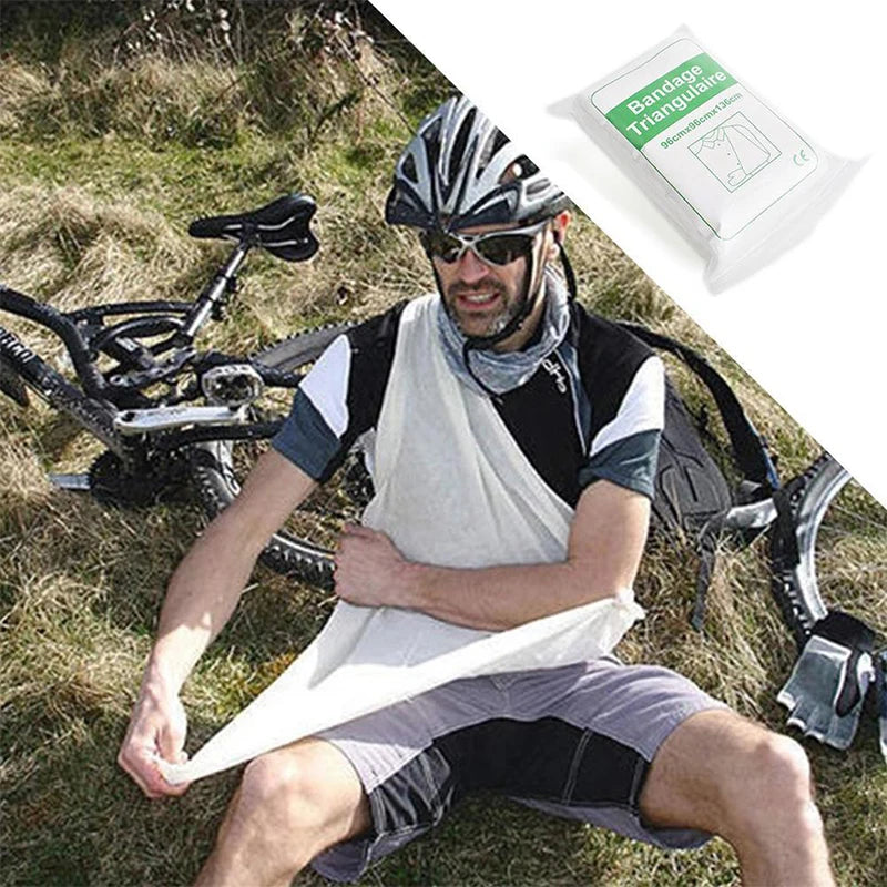 Essential Medical Triangular Bandage Perfect Fractures First Aid Qme