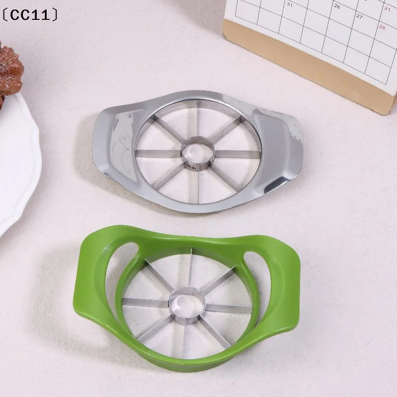 Kitchen Gadgets Stainless Steel Comfort Handle Divider Apple Cutter Qme