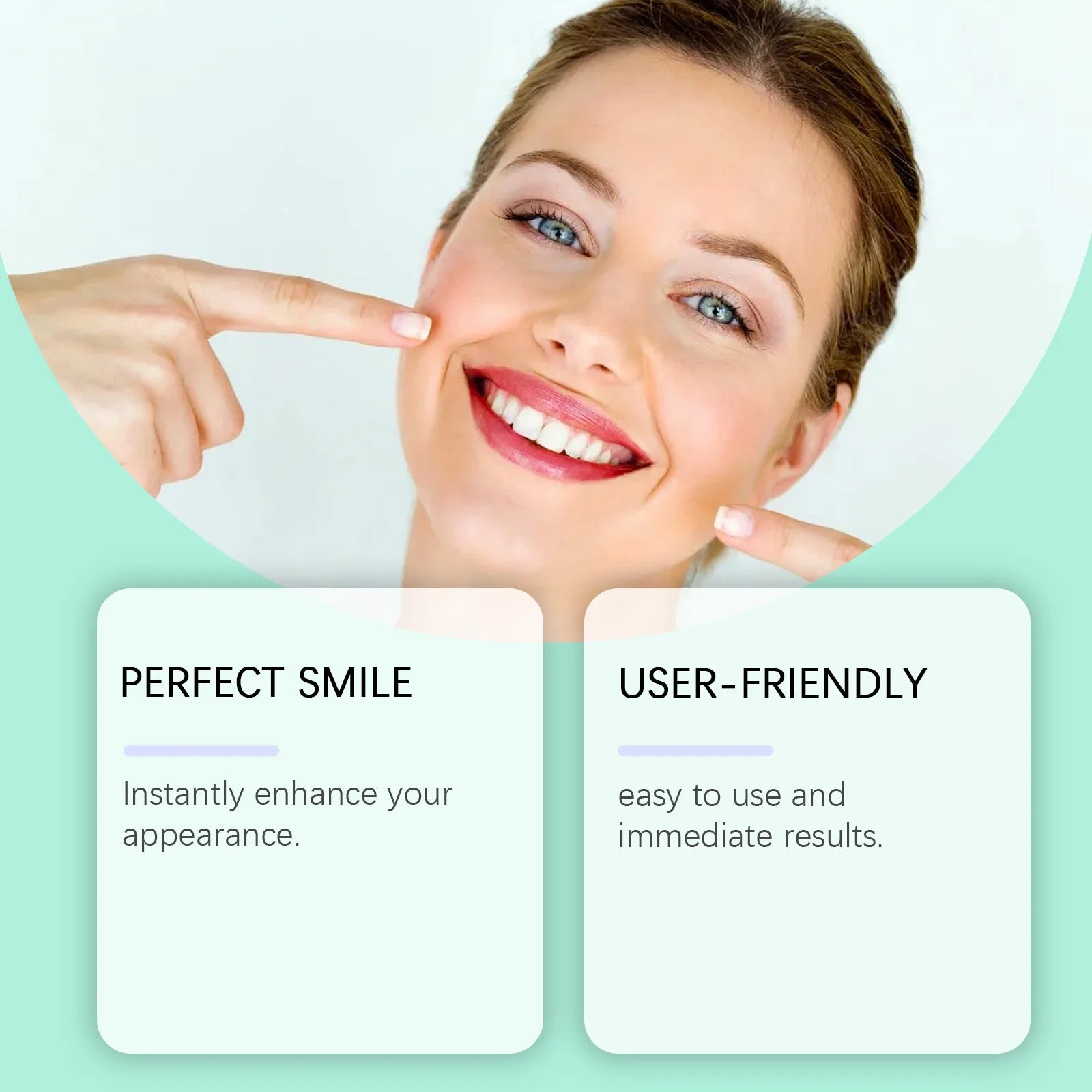 Silicone Dentures False Teeth Full Set Easy Wear Comfortable Anti Friction Protect Mouth Prevent Falling Soft Denture Reline Kit Qme