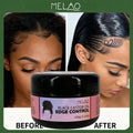 Black Castor Oil Edge Control, MELAO Strong Hold Edge Control Gel, for Natural & Textured Hair, Defines Hairline, Smoothes Holds Qme MELAO-113