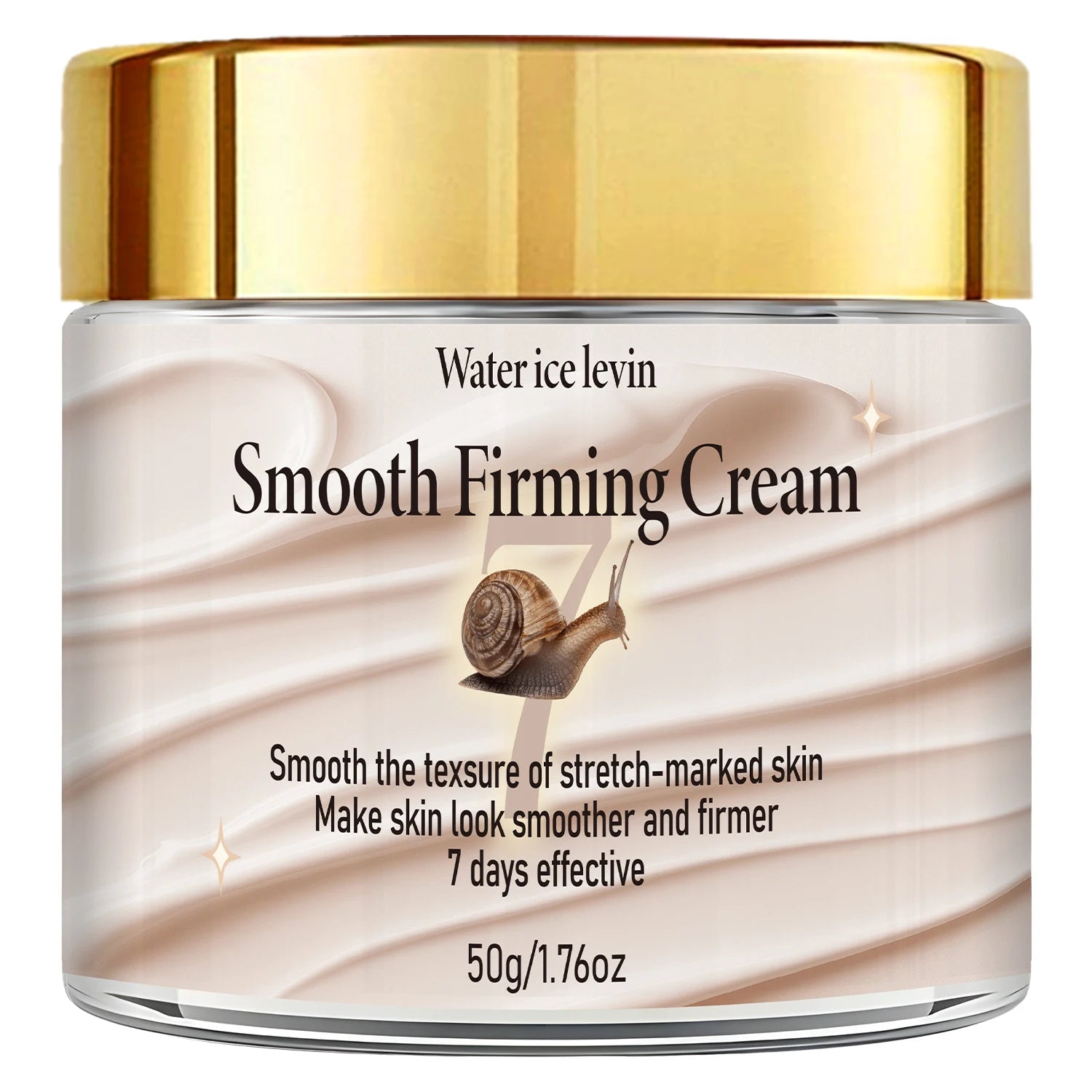 Snail Retinol Firming Cream - 7 Days Effective, Collagen & Shea Butter Infused, Smooth Stretch Marks & Firm Skin Qme Light Yellow 50g