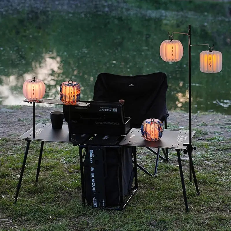 Lampshade Waterproof Camping Lamp Cover Atmosphere Lantern Shade Qme