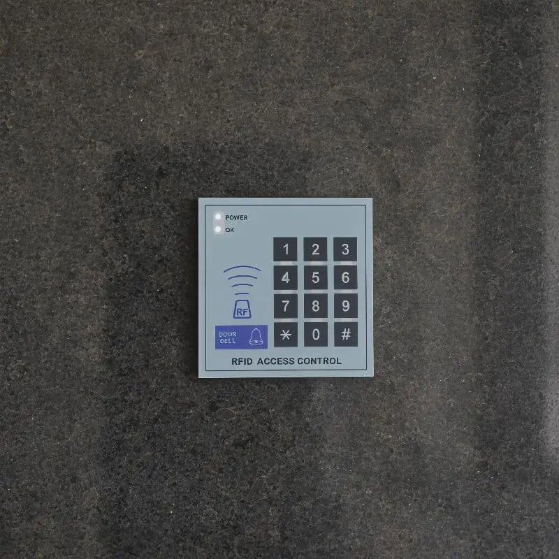 Keypad Mask Panel Coating IC ID Access Control System Device Machine Qme