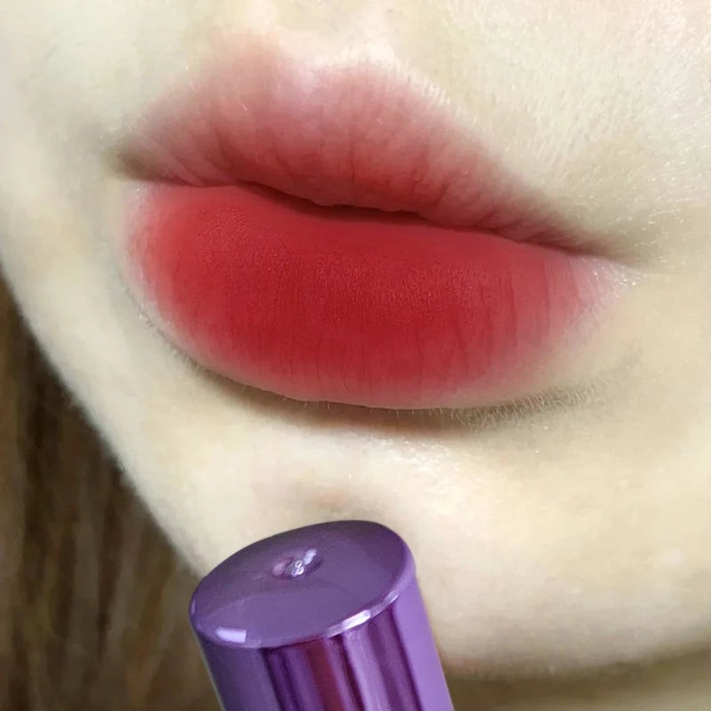 6 Colors Sexy Red Liquid Lipstick Moisturizing Lip Glaze Tint Long Lasting Matte Lip Mud Waterproof Velvet Lipstick Lips Makeup Qme