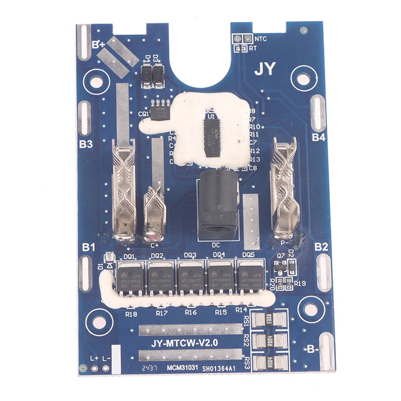 30 Cell 18650 Lithium Battery Shell PCB Charging Protection Circuit Qme