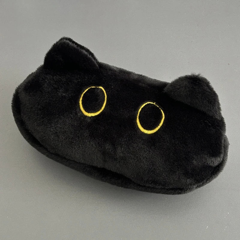 Large Capacity Multifunctional Pencil Case Cartoon Cat Stationery Bag Qme