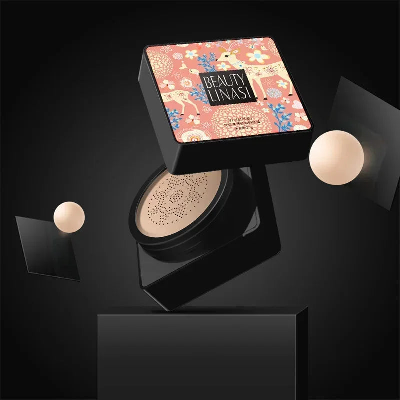 Mushroom Head Air Cushion CC Cream Natural Moisturizing Foundation Qme