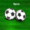4-6-8pcs Soccer Ball Thumb Grips for PS5/PS4/Xbox, Anti-Slip Controller Analog Stick Covers Qme 8pcs