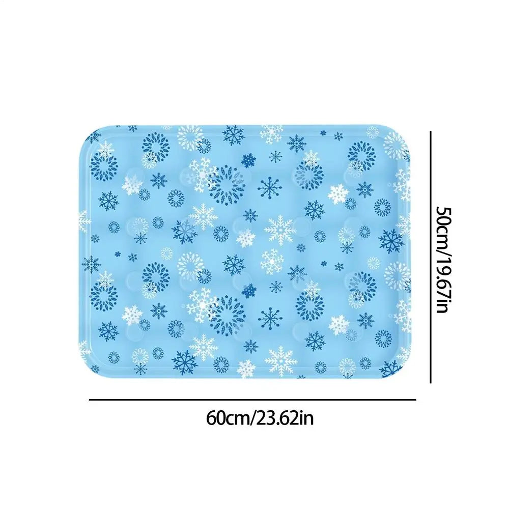 Dog Cooling Mat Waterproof Washable Thickened Portable Dog Cooling Bed For Puppies Cats Crate Cage Kennel Floor Sofa Car Seat Qme 02 China Mainland