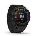 26 20 22mm Nylon Watch Band For Garmin Fenix 7X 6X Pro 7 7S 6 6S 5X 5 5S Plus/Venu 2 Plus Hook and Loop Quick Dry Strap Qme Black 22mm