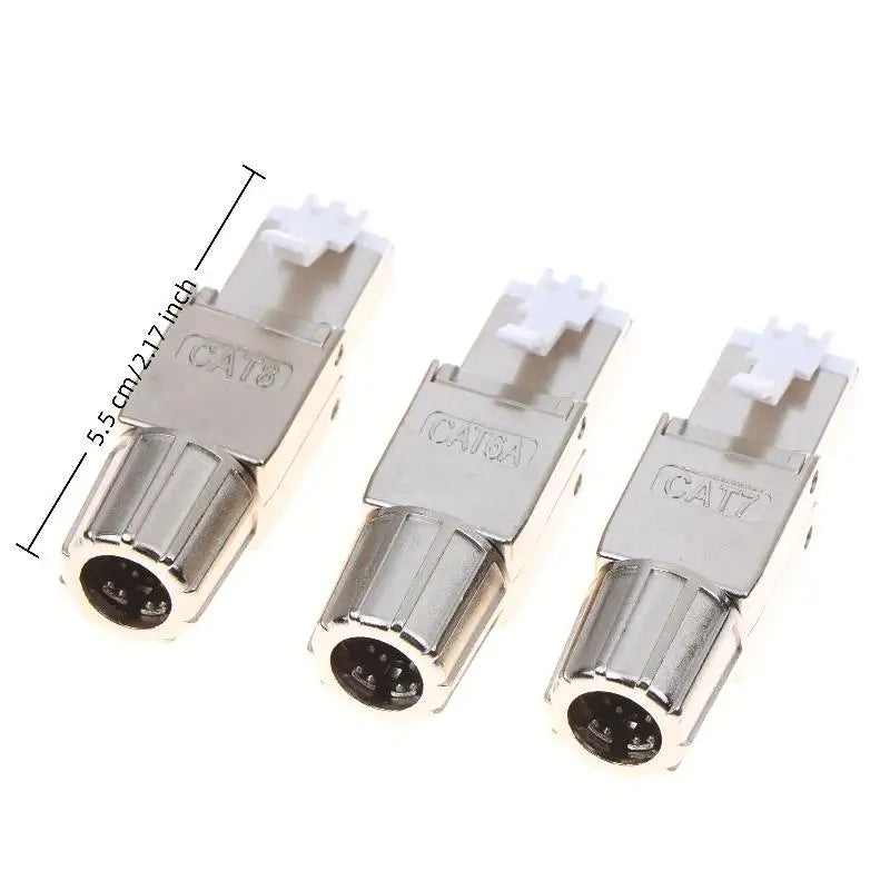 Ultimate Tool-free Installation RJ45 Zinc Alloy Shielded Connectors Qme