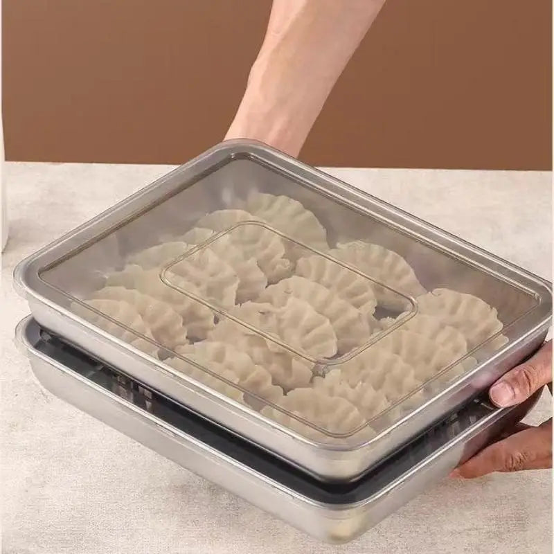 Dumpling Fruits Vegetables Meat Cake Kitchen Storage Box Refrigerator Qme