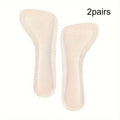 Self-Adhesive Sandal Insoles,Anti-Slip Breathable Shoe Pads for Heels,Open-Toe Shoes,Sweat-Absorbent Foot Cushions Qme Beige 2pairs
