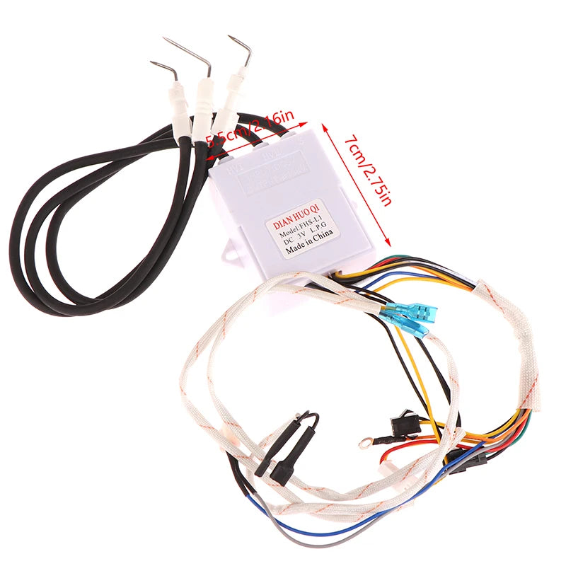 Double Ignition Temperature Control Display Pulse Igniter Total 14 Qme