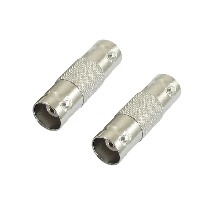 50pcs BNC Female To Female Inline Coupler Coax BNC Connector Extender For CCTV Camera Security Video Surveillance System Qme