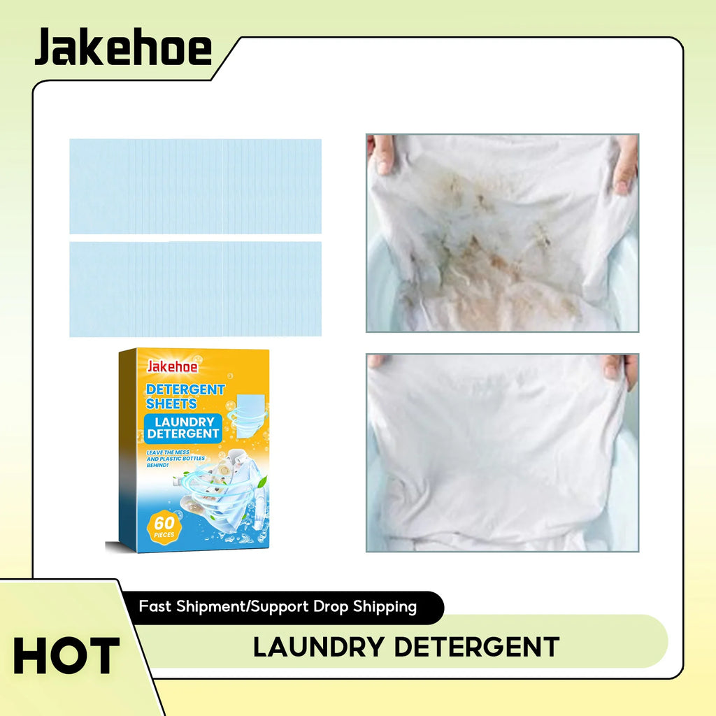 Laundry Detergent Soft Clothes Dirt Heavy Stain Clean Removal Freshing Concentrated Washing Powder Dissolvable Laundry Tablets Qme