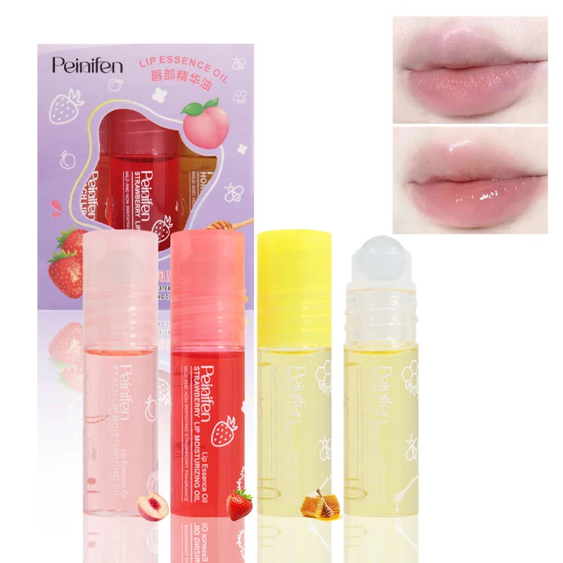 Gloss Lip Oil Lasting Moisturizing Water Locking Fruity Essence Keep Qme