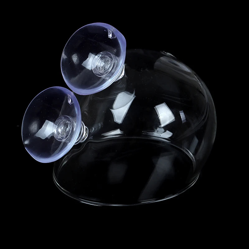 Cultivation Cup Aquatic Plant Cup Pot with Suction Cups for Fish Tank Aquarium. Qme