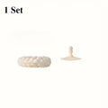 3D Honeycomb Dishwashing Sponge Set - Polyurethane Double-Sided Scouring Pads for Kitchen Cleaning with Suction Cup - 1 Set Qme 1 Set