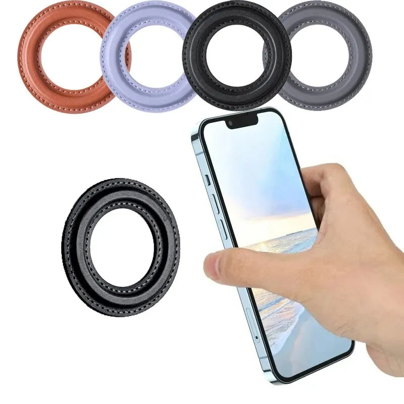 Magnetic Ring Holder For iPhone 14 13 12,Magnet Wall Mobile Phone Holder Magnetic For MagSafe,Car Phone Stand,Sticker Stand Qme
