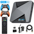 X2 Pro Retro Video Game Console TV Box 65000+ Games with 2 Gamepads Super Console 4K 60+ Game Emulators for DC/Arcade/MAME/Sega Qme 256GB