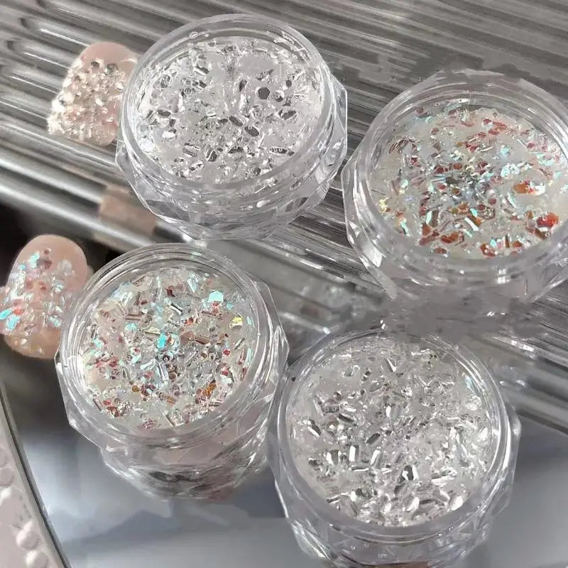 Glittering Nail Art DIY Sequins Creating Unique Blinking Designs At Qme