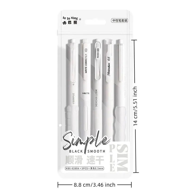 Gel Ink Pens Fast Dry Smoothly Write Journals Notes Business Papers Qme