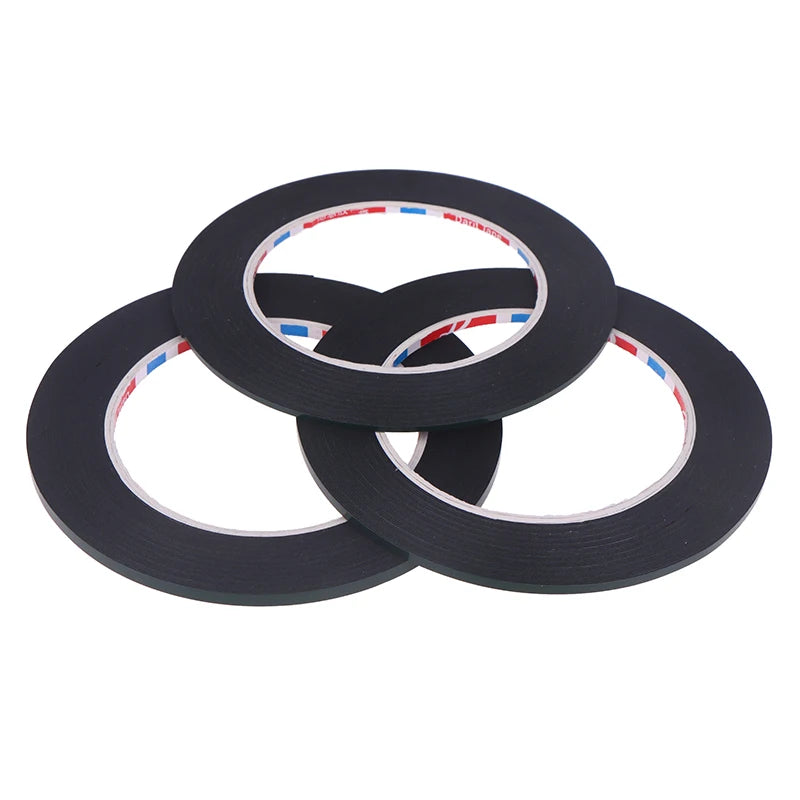 2/3/4mm Double Sided Sticky Foam Tape Adhesive LCD Screen Frameless For TV Borderless Curved Display Sealing Fix Qme