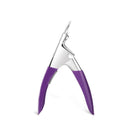 False Acrylic Tips Clipper Manicure Clamp Clippers Special Type U Word Cut False Manicure Tools Cut Clipper Nail Manicure Tools Qme 1pcs purple