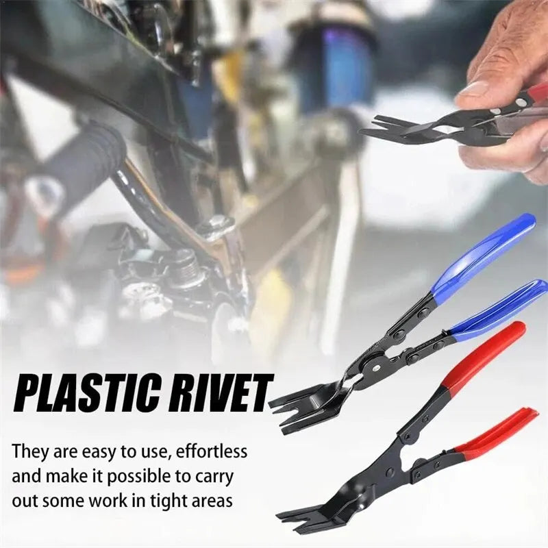 Auto Trim Clip Removal Plier Door Panel Fascia Dash Upholstery Remover Disassembly Plier Car Headlight Installation Tool Qme