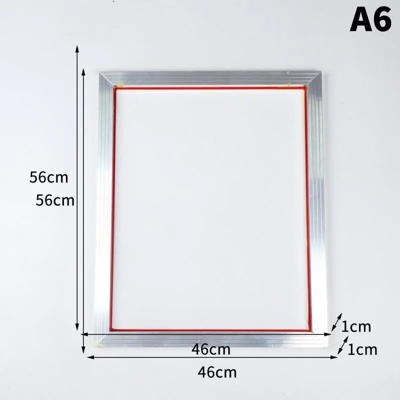 Aluminum Silk Screen Printing Frame T Shirt DIY Home Business Qme 4656cm No plug