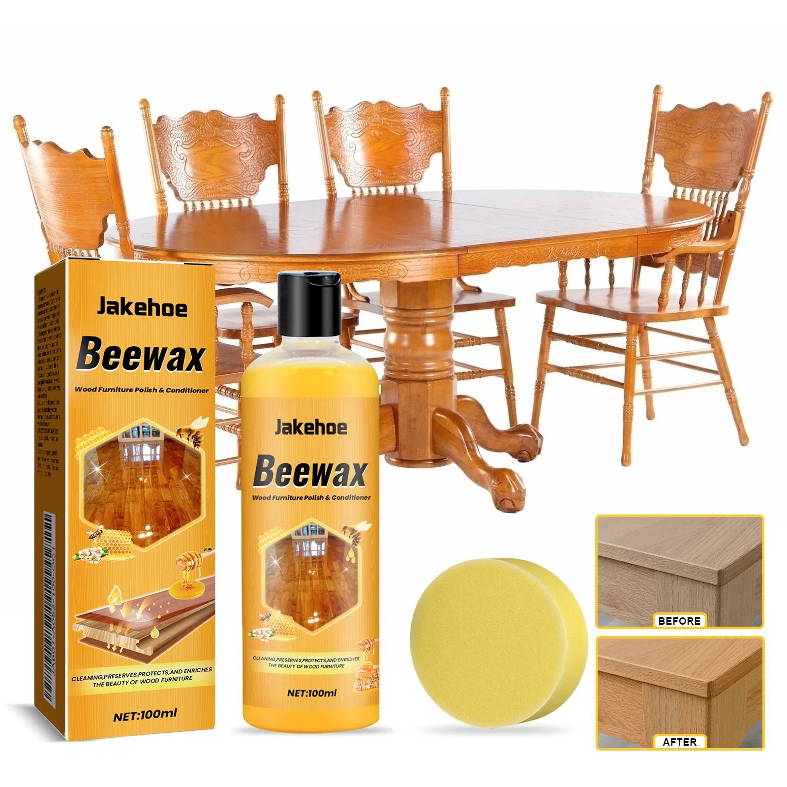 Floor Cleaner; Home Wooden Floor Protection Cleaning Maintenance Wax for Decontamination and Dust Prevention, Polishing and Qme