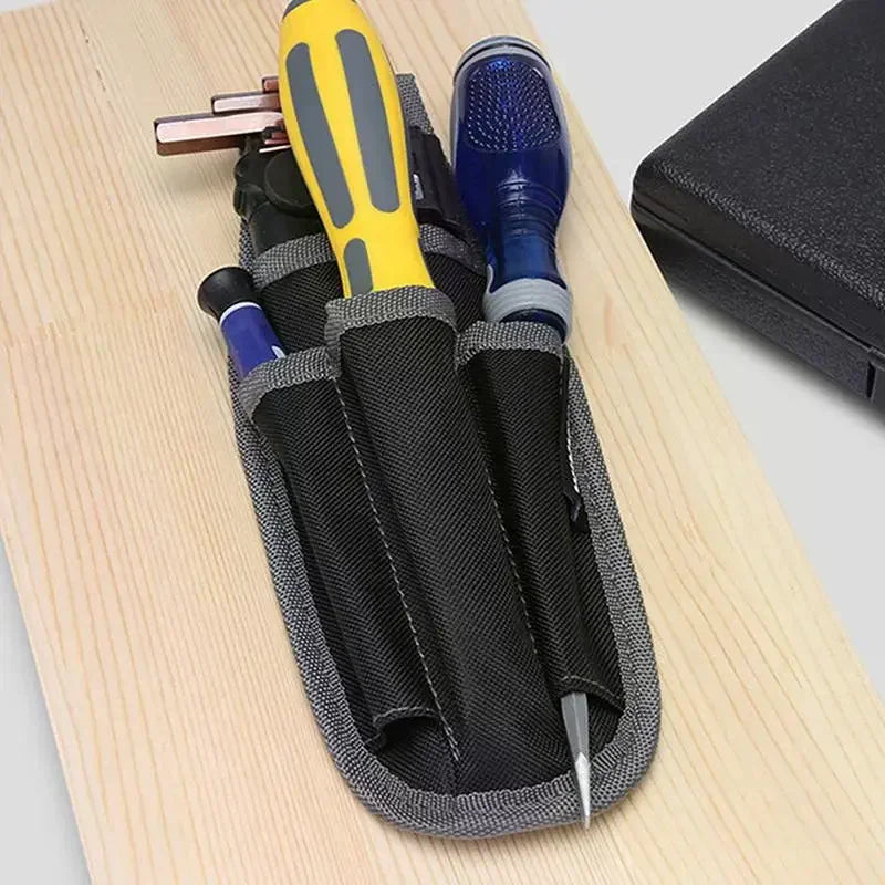 Multifunctional Tool Waist Bag Electrician Pocket Storage Bag Portable Tool Bag Screwdriver Kit Holder Maintenance Tool Pouch Qme