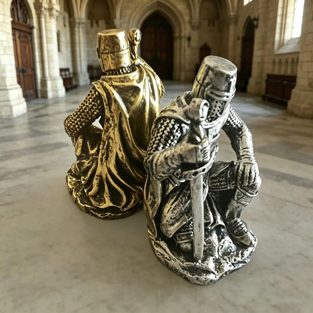 Knight Figure Cool Historical Resin Desktop Miniature Sculpture Qme