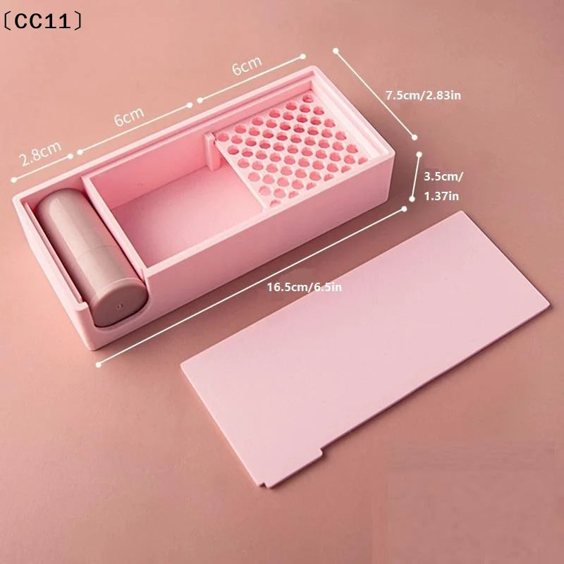 CC11Polymer Clay Cutter Anti-stick Starch Box Brush Soft Ceramic Qme