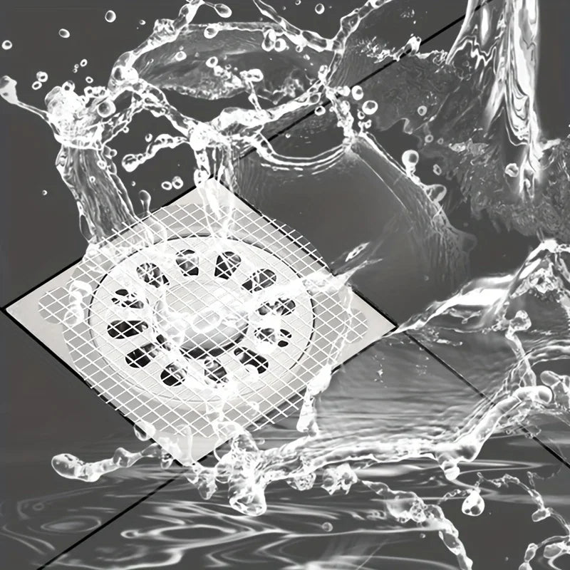 25 disposable floor drain stickers to prevent hair blockage in bathrooms and toilets Qme