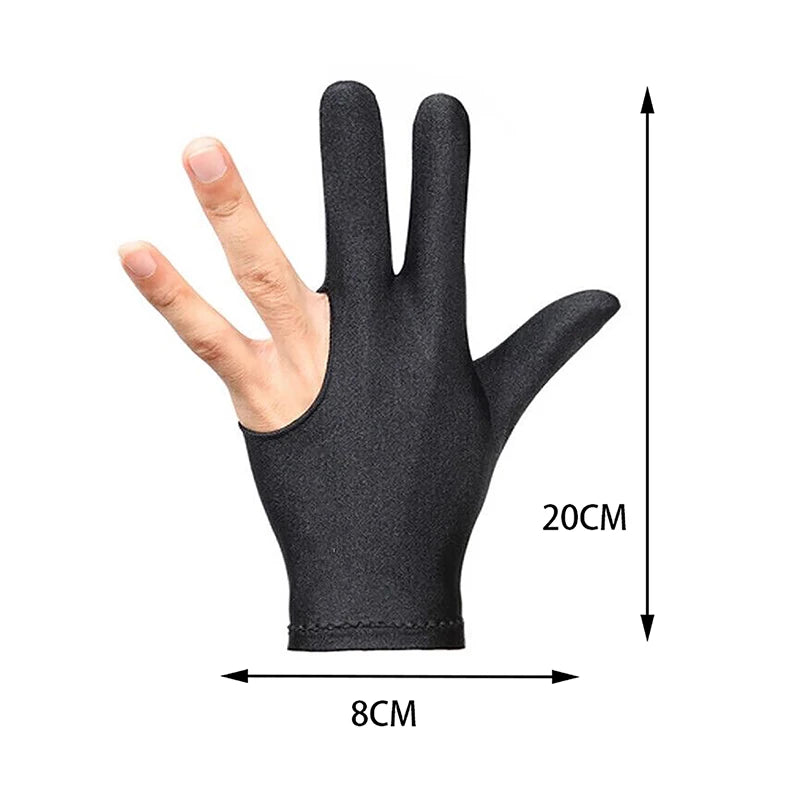 Three-finger Gloves Pool Left Hand Average Billiard Supplies Smooth Qme