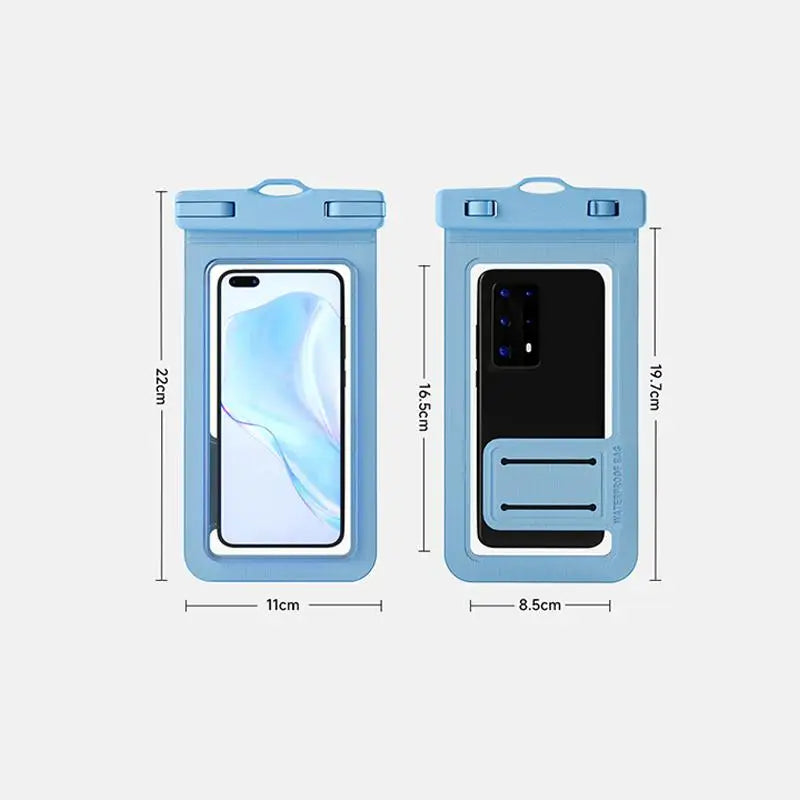 Universal Phone Waterproof Bag Outdoor Diving Swimming Touchscreen Qme