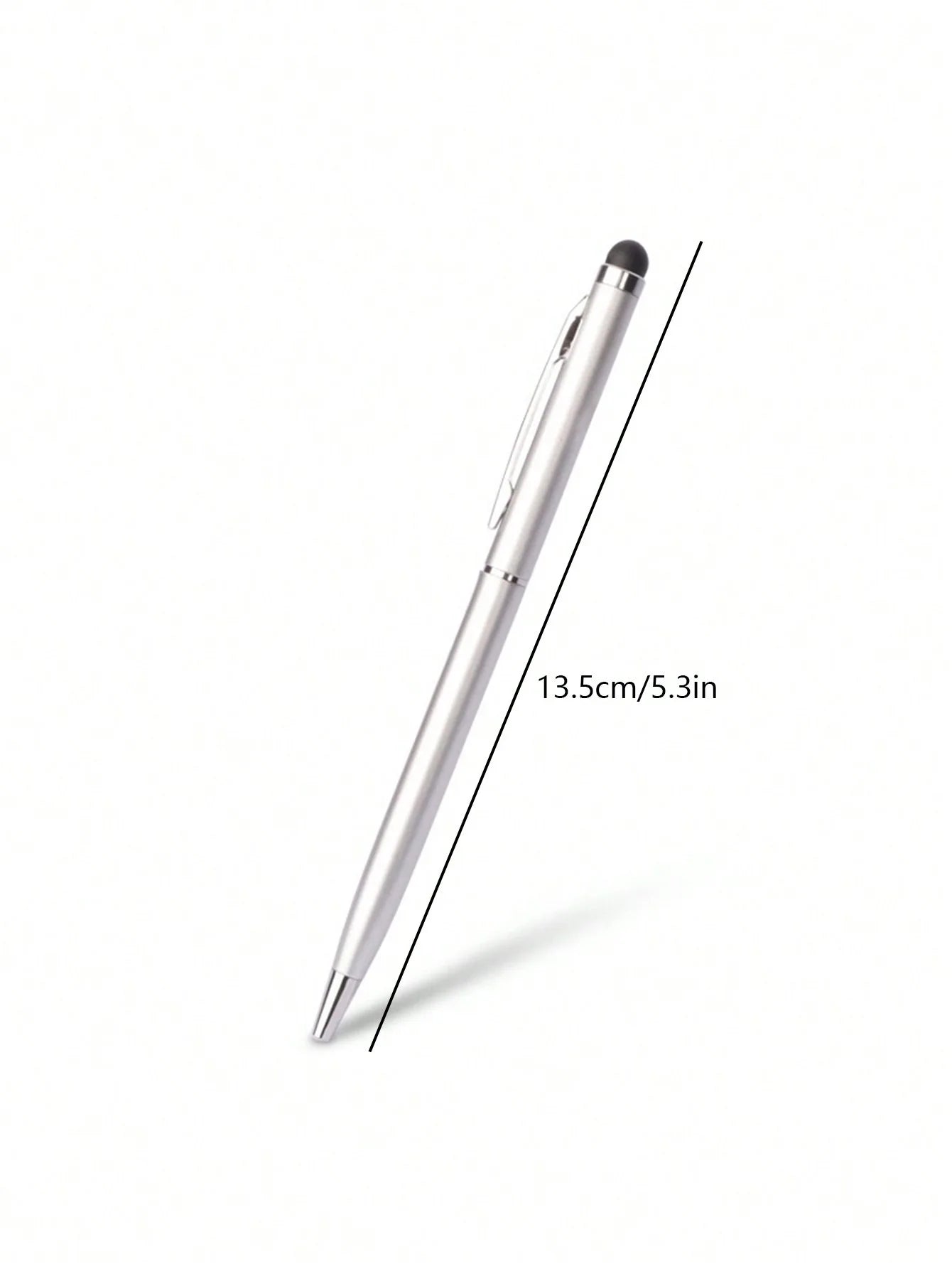 2 Touch Pens Dual-purpose Capacitive Stylus Ballpoint Pen Qme
