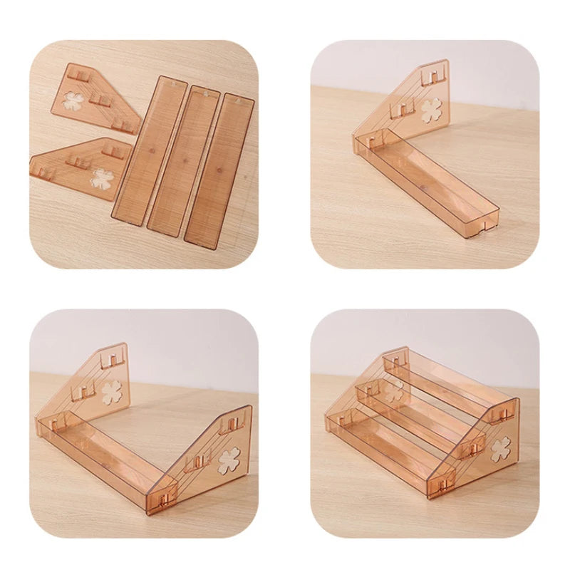 Display Stand Cosmetic Rack Holder High-capacity Essential Oil Bottle Qme