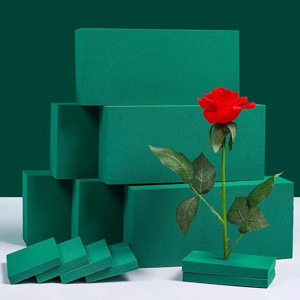 DIY Flower Water-absorbing Foam Bricks Flower Packing Arranging Props for Bouquets Arrangement Wedding Packaging Materials Qme