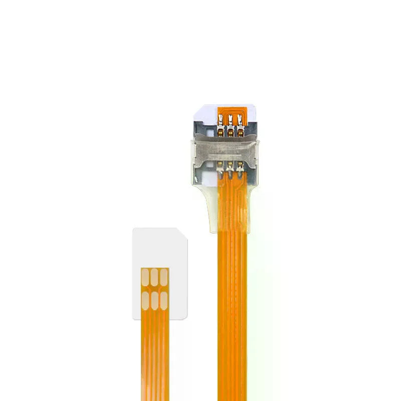 2FF SIM Standard Positive Reverse Extension Cord Mobile Phone Signal Qme