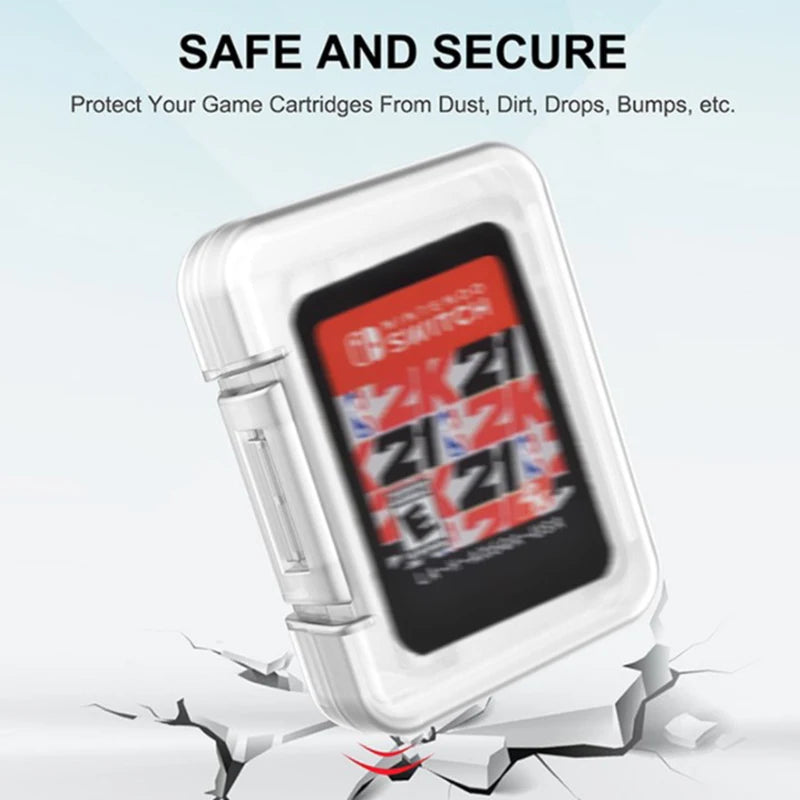 Portable Single Game Dedicated TF Card Storage Holder Mini Case Qme