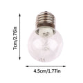 1Pc E27 40W Oven Lamp Light Microwave Oven Bulbs 220v High Temperature Resistant 500 Degree For Display Cabinet Light Bulb. Qme 1pc