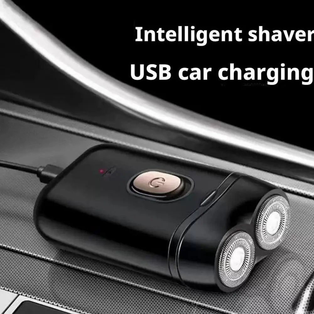 Men's Electric Shaver Shaving Tool Usb Rechargeable Portable Mini Qme